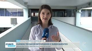 Seed PR abre inscrições para cursos técnicos...