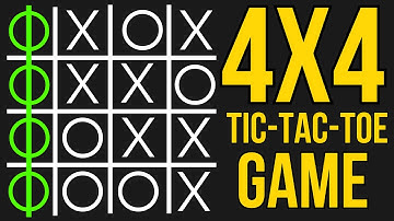 F*CK 3x3 Make 4x4 Tic-Tac-Toe AI