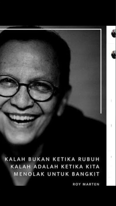 7 pesan Bijak ROY MARTIN (ayah Gading Martin)