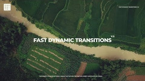 Fast Dynamic Transitions V.2 Premiere Pro Templates