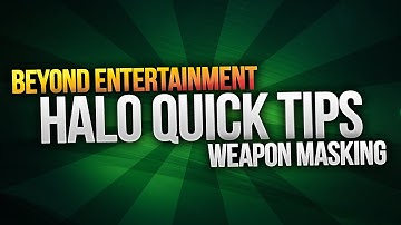 Quick Tips: Weapon Masking