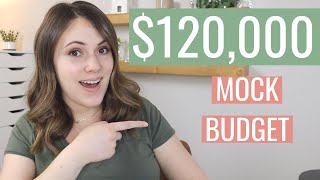 $120,000 Annual Income Budget