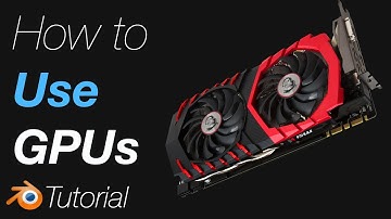 Blender Tutorial: How to Use the GPU for Rendering
