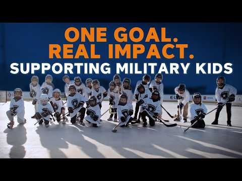 Navy Federal Supports Military Kids Through Hockey | United Heroes League