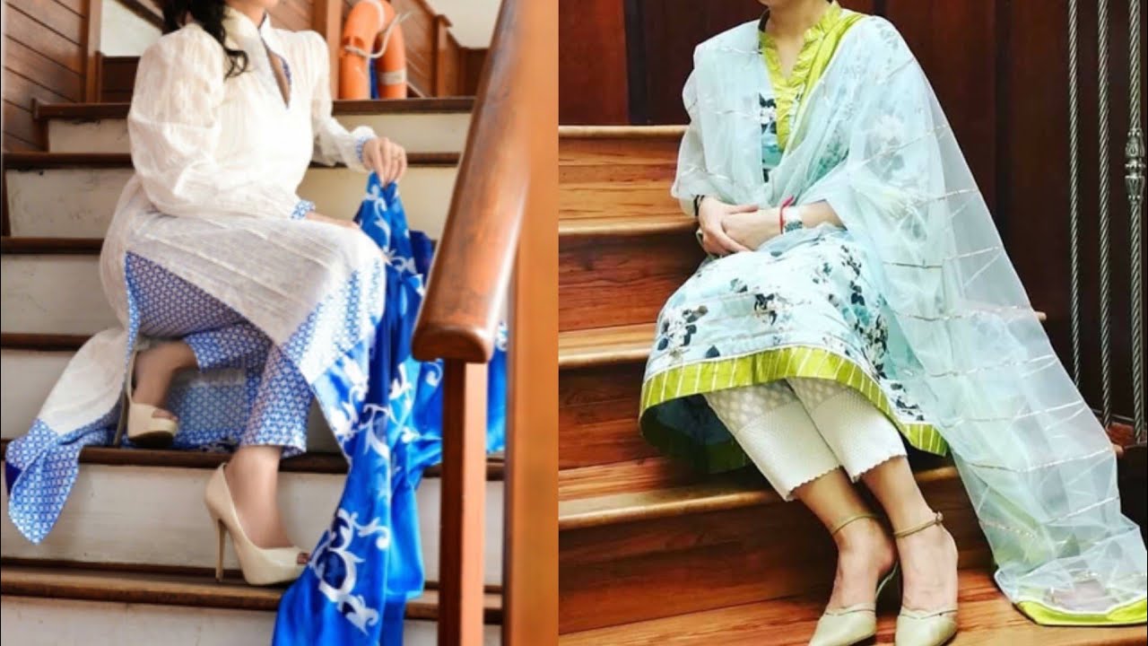 Buy Pranjul Readymade Cotton Sky Blue Salwar Suit for Women, Office wear,  College wear (915) (XXl) at Amazon.in