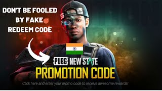 Indian Users: Don't be fooled by Fake PUBG New State Redeem Coupon code | PUBG new State Redeem Code