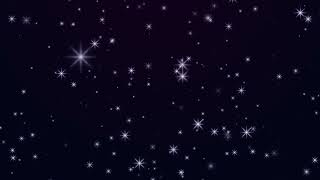 🌟 Schermo Blu Cielo Stellato 🌠 | Sfondo Magico per TV | Illuminazione Notturna Relax & Meditazione