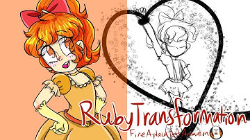 Ruby Transformation Animation Test using Fire Alpaca