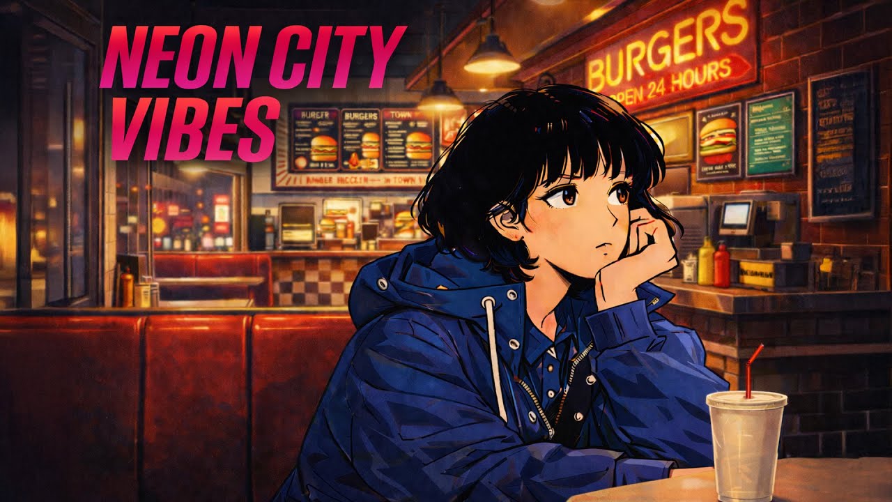 【作業用BGM】都会の夜に溶ける CHILL HIPHOP / LOFI MIX/NEON CITY VIBES
