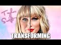 Transforming into TAYLOR SWIFT! *shocking reveal*