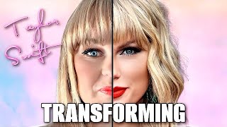Transforming into TAYLOR SWIFT! *shocking reveal*