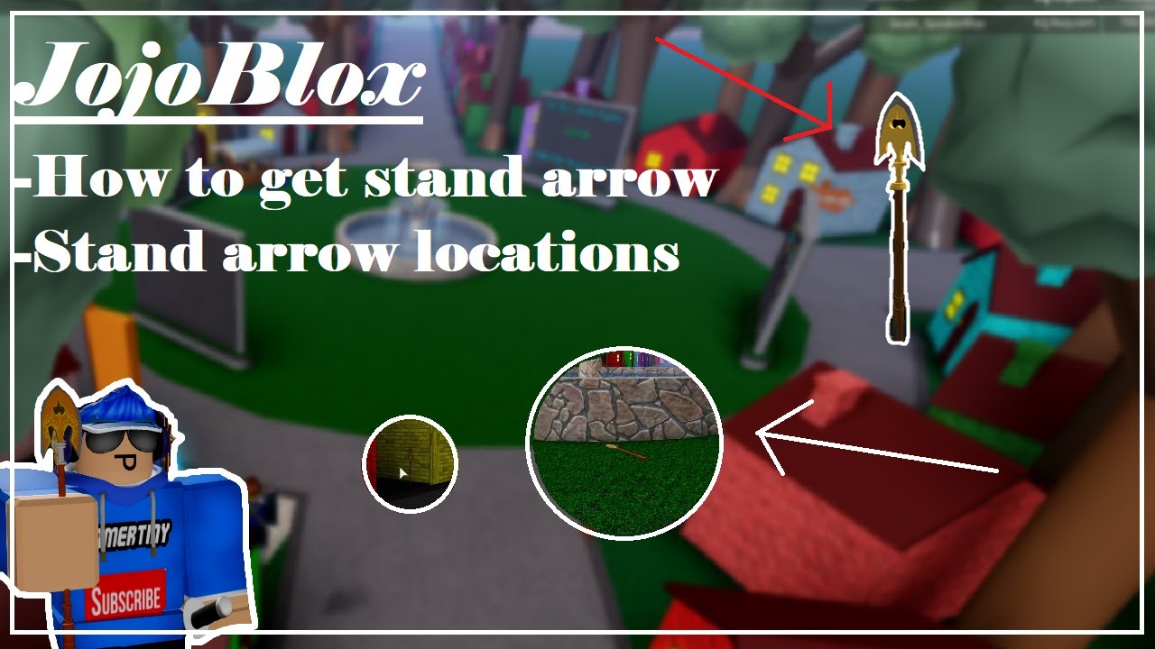 Jojoblox How To Get Stands Jojo Blox Stand Arrow Locations Roblox Youtube - jjba roblox stand arrow