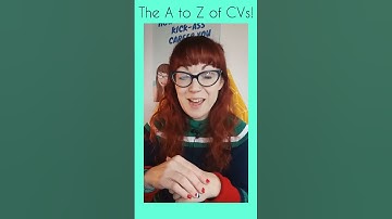 CV A to Z with Rebecca Pay - Using bullet points
