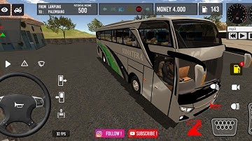 IDBS Simulator Bus Lintas Sumatera - Android Gameplay HD