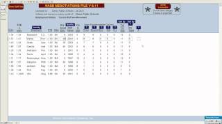 employee data entry screen