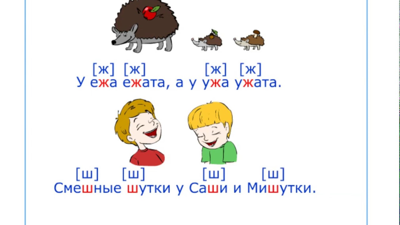 1 класс. Русский язык. Правописание сочетаний жи ши, ча ща, чу щу ...