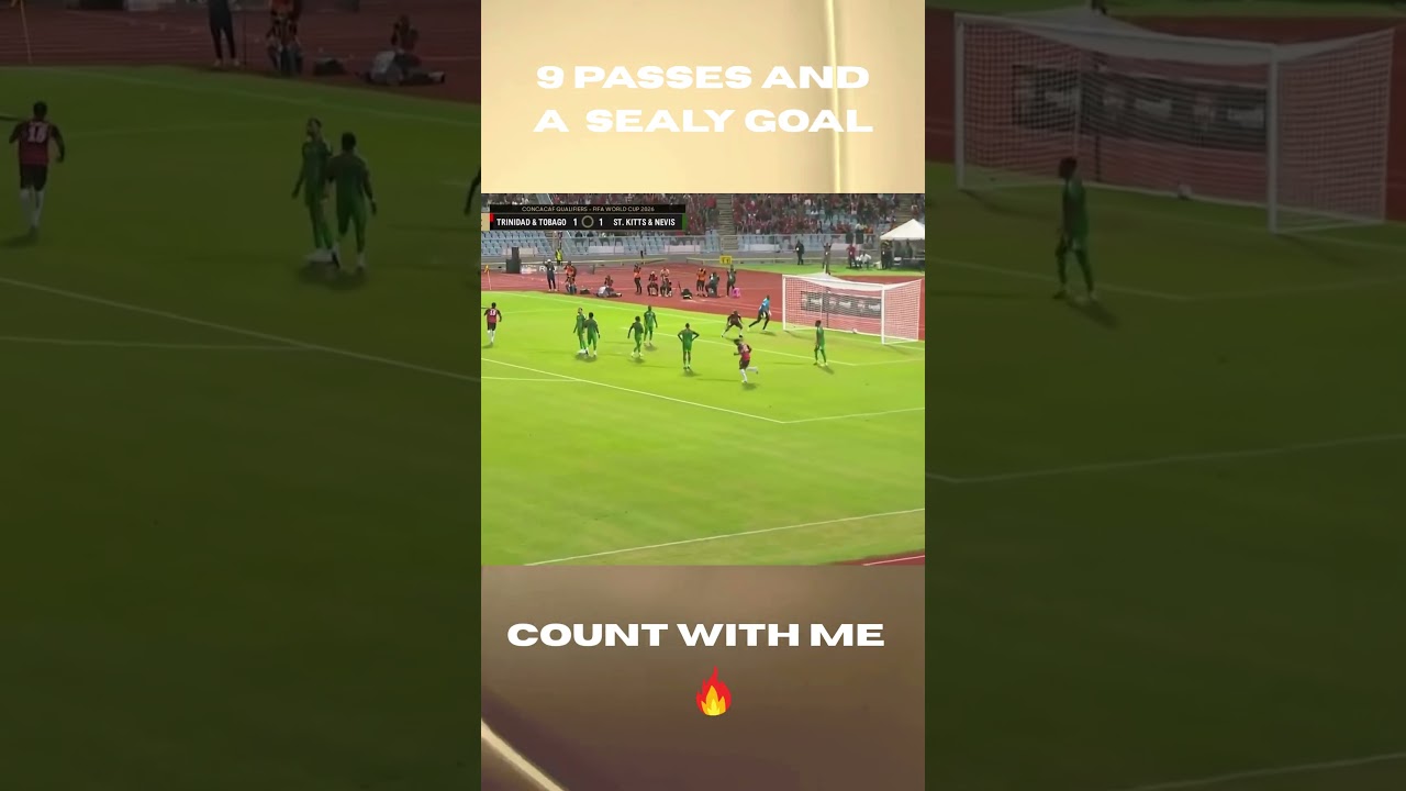 9 Passes And A Dante Sealy Goal 