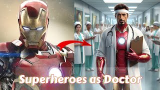 Superheroes as Doctor! || Somewher in multiverse ||#marvel#dc#avengers