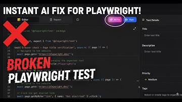 AI-Powered Test Automation: Fix Playwright Tests in Seconds