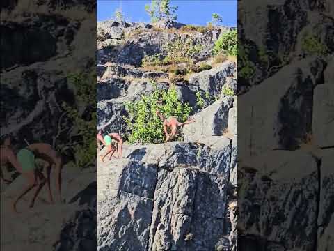 POV: Your friend says, It’s not that high! Just an 8-meter backflip in Norway ???????? #arendal