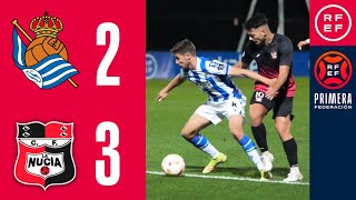 RESUMEN #PrimeraFederación | Real Sociedad B 2-3 CF La Nucía I Grupo 2 I Jornada 16