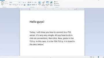 How to connect to a TS3 server!