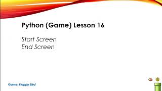 Python Game Lesson 16
