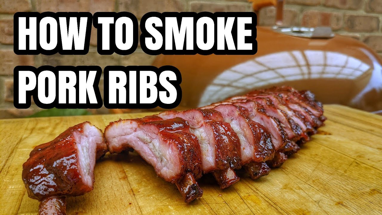How to Smoke Pork Ribs in the er Kettle YouTube