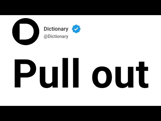 Pull out Meaning 