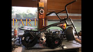 420cc mini bike project + motovox stretch Pt 1