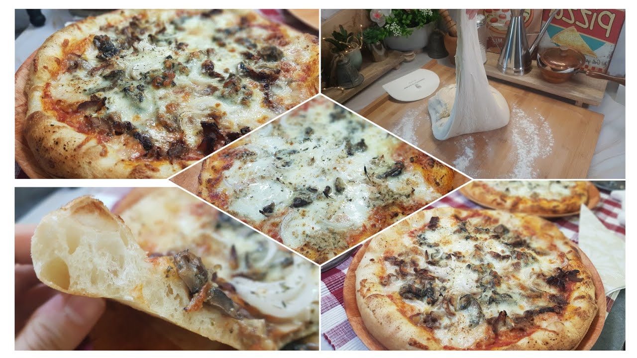 véritable pizza italienne ultra facile à faire