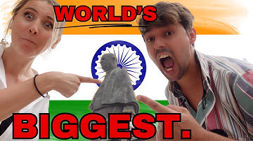 Foreigners visit Statue of Unity!🇮🇳 Gujarat Travel Vlog 2024