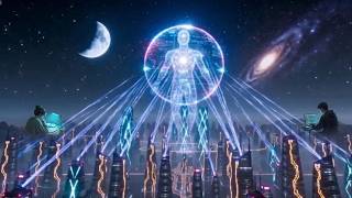 Ambient Focus Music — Soft Loop Circuit | 2 Hours | Deep Grid screenshot 3