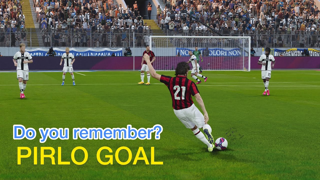 PES 2021 Andrea Pirlo Long Shot Goal & Skill ｜PS4 1080P  