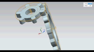 Gear motion in NX