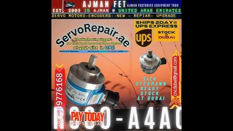 AjmanFET Stocks Sick Encoders Dubai to fix your Machine Today ARS60-A4A08192 1031447 SevoRepair.ae
