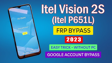 Itel Vision 2s (P651L) Frp Bypass | Without PC | (P651L) Google Account Bypass | Easy Trick 2023