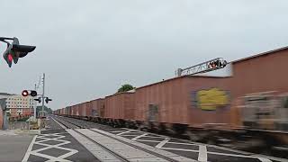 May 17, 2024. FEC Freight Train