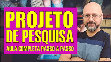 Como fazer um projeto para a faculdade?