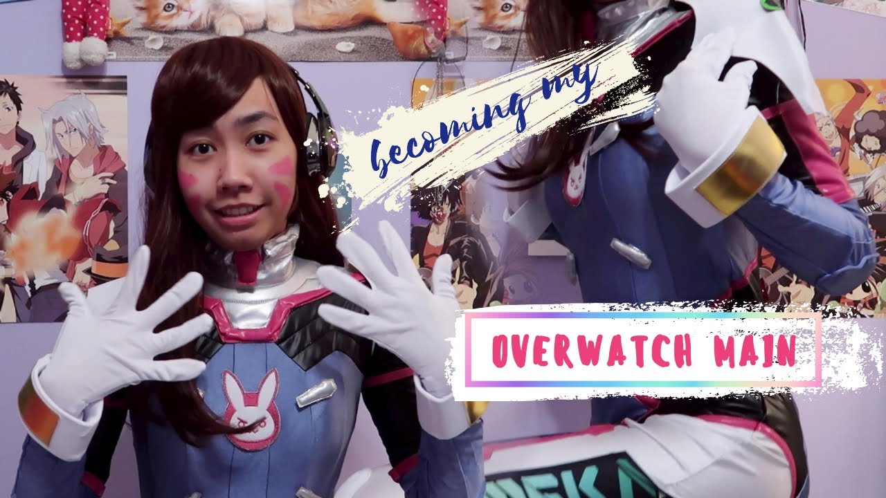 Becoming my Overwatch Main! (D.Va Costume Review)