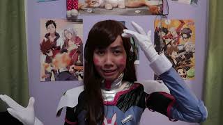 Becoming my Overwatch Main! (D.Va Costume Review)