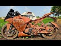 KTM RC 200 Full restoration | Restored KTM rc200 | Old Bike Restoration And Repair