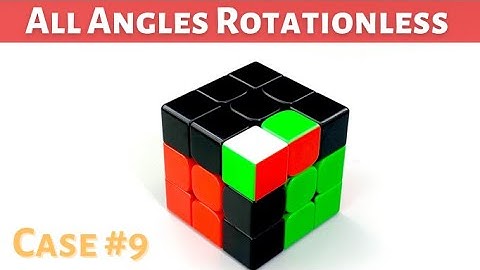 Solve This F2L Case Rotationless | Case #9