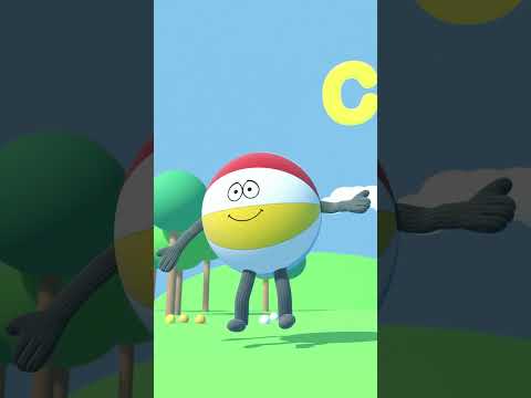 Beach Ball Pops ABC Bubbles! 🫧🔤 Learn Letters for Toddlers #shorts