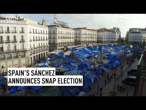 Spanish PM Sánchez calls early election after housing protests
