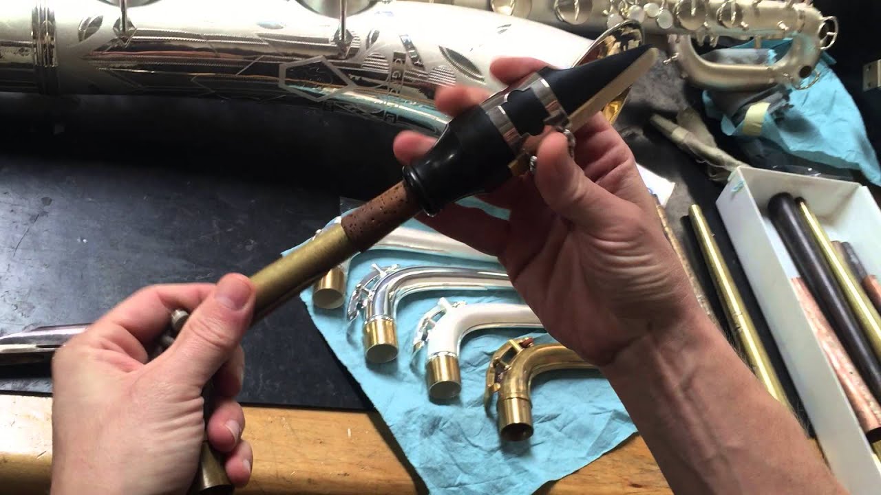 Conn Baritone Sax Necks from The Sax at YouTube