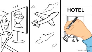 Doodly Whiteboard Animation / Sample Family Reunion Invitation Video screenshot 5