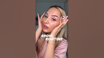 My Daily Brow Routine #brows #eyebrow s#eyebrowtutorial #browtips #makeup #beauty #cejas