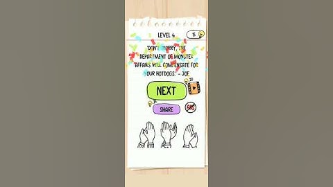 Brain test 2 monster hunter Joe level #4