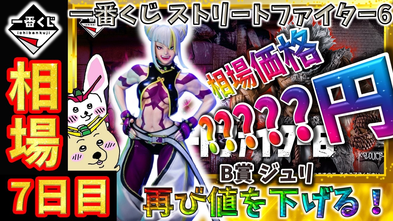 Ichiban Kuji Market Information] Day 7: The price of the B prize